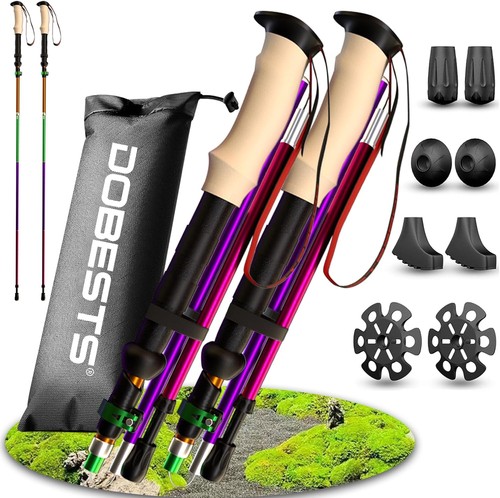 Folding walking poles pack - 2,