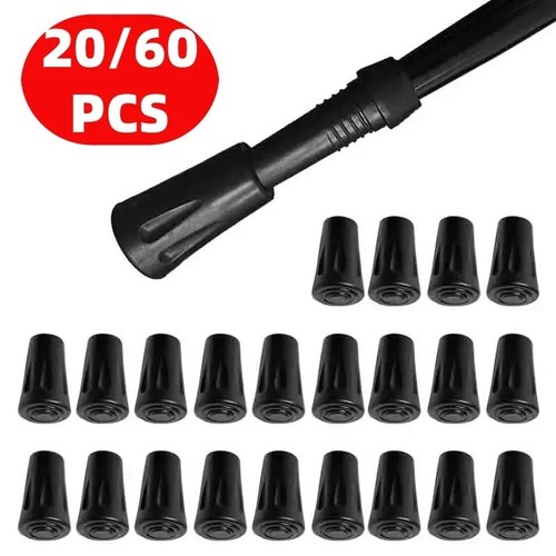 Rubber caps for trekking - for, poles