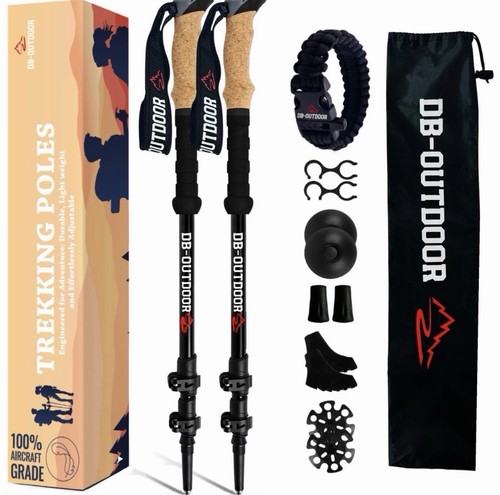 Trekking hiking walking poles - hiking,