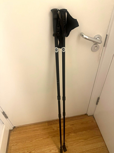 Adjustable black trekking - adjustable,